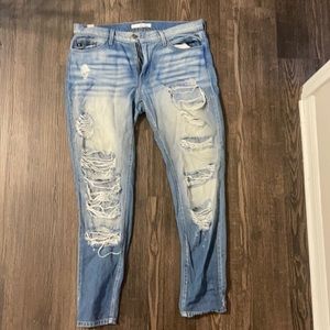 Distressed Jeans